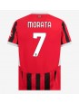 AC Milan Alvaro Morata #7 Domácí Dres 2024-25 Krátký Rukáv